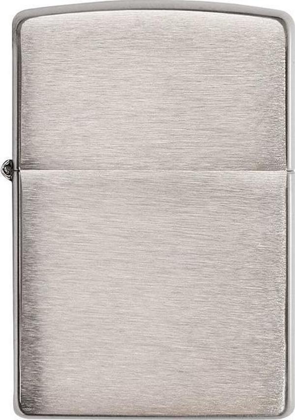 Zippo Çakmak Reg Brush Finish Chrome 200-019272 - Image 1