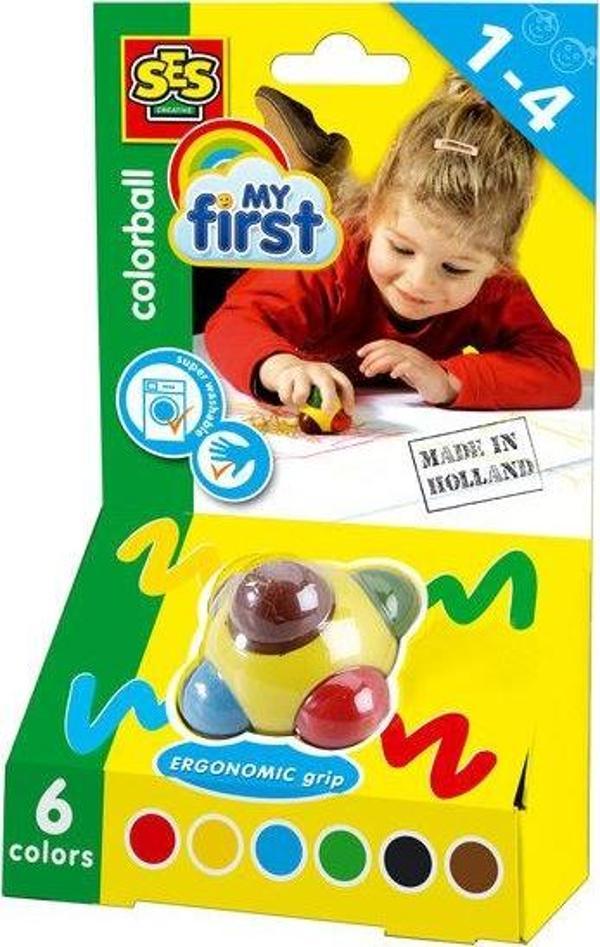 Ses Creative SES Ilk Renk Topum 6 Renk 00242 - Image 1