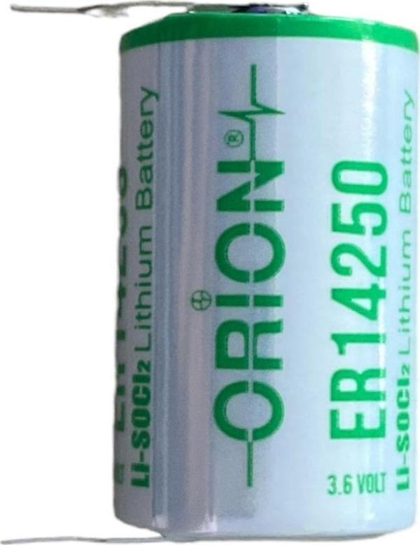 ORION PİL LITHIUM ER 14250 H 3,6V 2P - Image 1