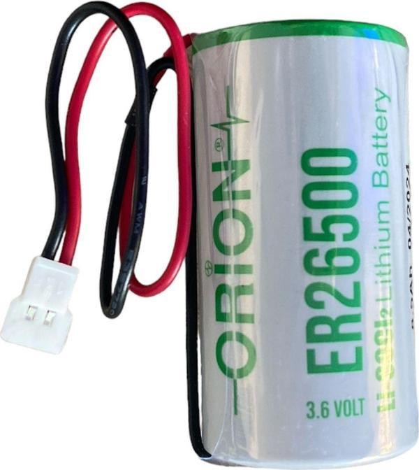 ORION PİL LITHIUM ER 26500 H 3,6V 10CM + MOLEX 51005 KONNEKTÖRLÜ - Image 1