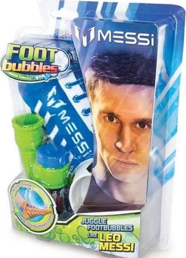 Funtastic Messi MS00804 Footbubbles Mavi Oyun Seti - Image 1