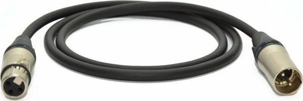 3 Pin XLR Dişi-Erkek Hazır Mikrofon Kablosu Klotz/Neutrik (3 Mt) - Image 1