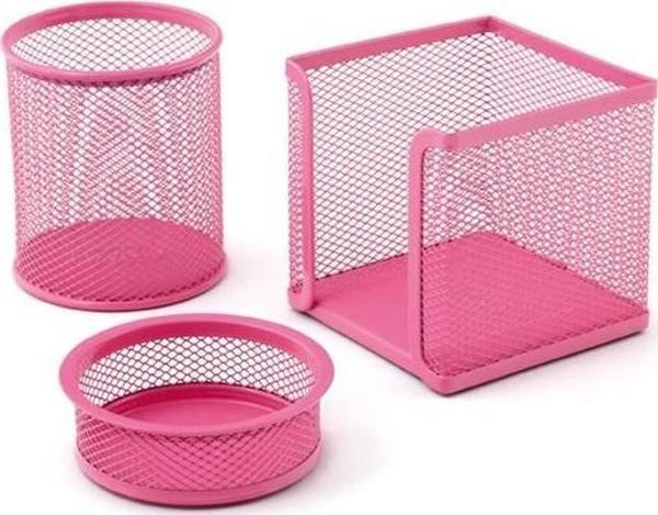 Mas Perfore Üçlü Set (Pembe)  0505 - Image 1