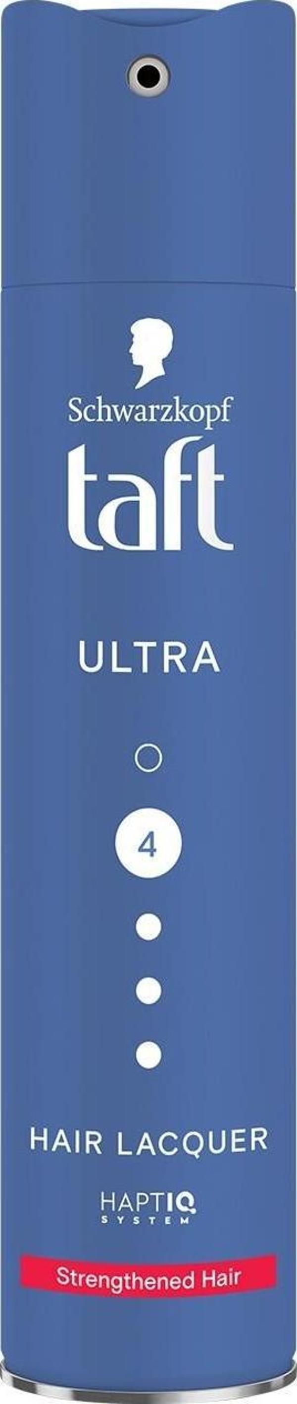Taft Saç Spreyi  04 Ultra Güç 250ML 24H Mavi - Image 1