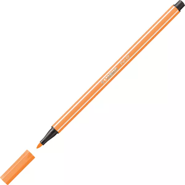 Stabilo Pen 68 1.0mm Keçe Uçlu Kalem  68/054 Floresan Turuncu - Image 1