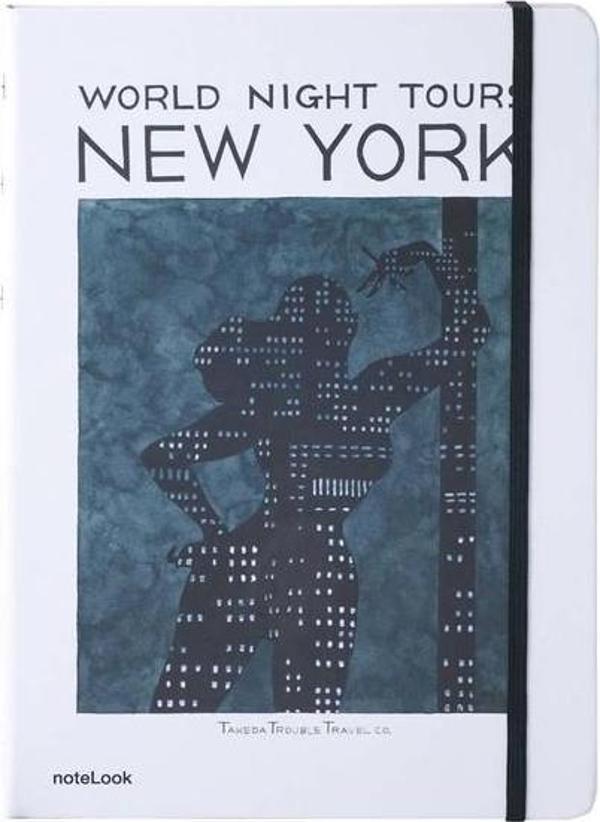 Notelook Takeda A7 Newyork Çizgili Not Defteri - Image 1