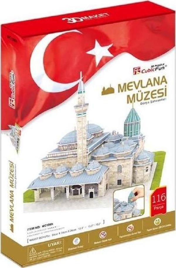 CubicFun 3D Puzzle Mevlana Türbesi Mc186H - Image 1
