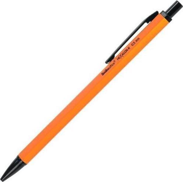 Scrikss Oficce Hexagon R 0.7 mm Turuncu Versatil Kalem - Image 1