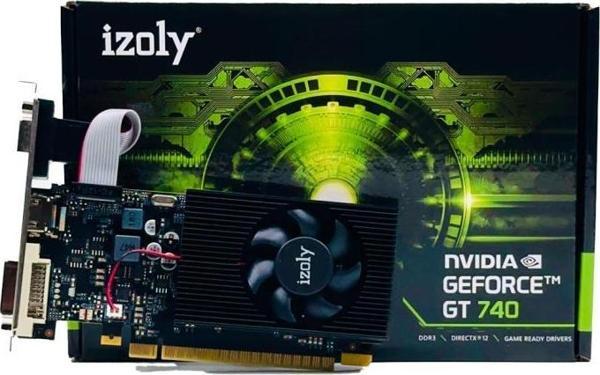 GT740 4GB Nvidia GDDR3 128Bit VGA DVI HDMI - Image 1