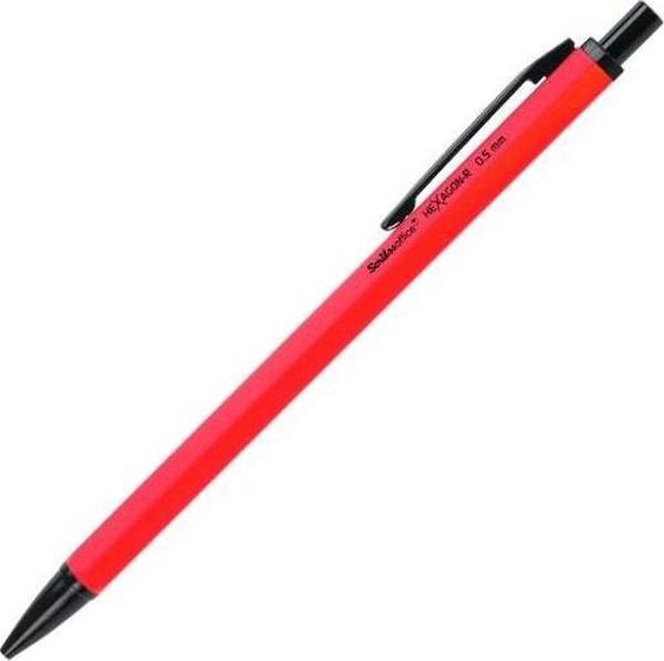 Scrikss Oficce Hexagon R 0.7 mm Kırmızı Versatil Kalem - Image 1