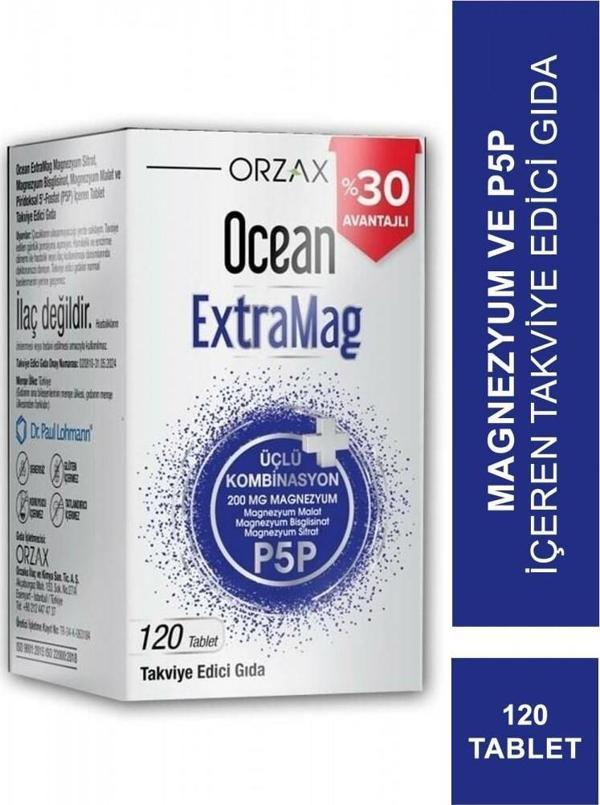Ocean Extramag 120 Tablet 8697595873793 - Image 1