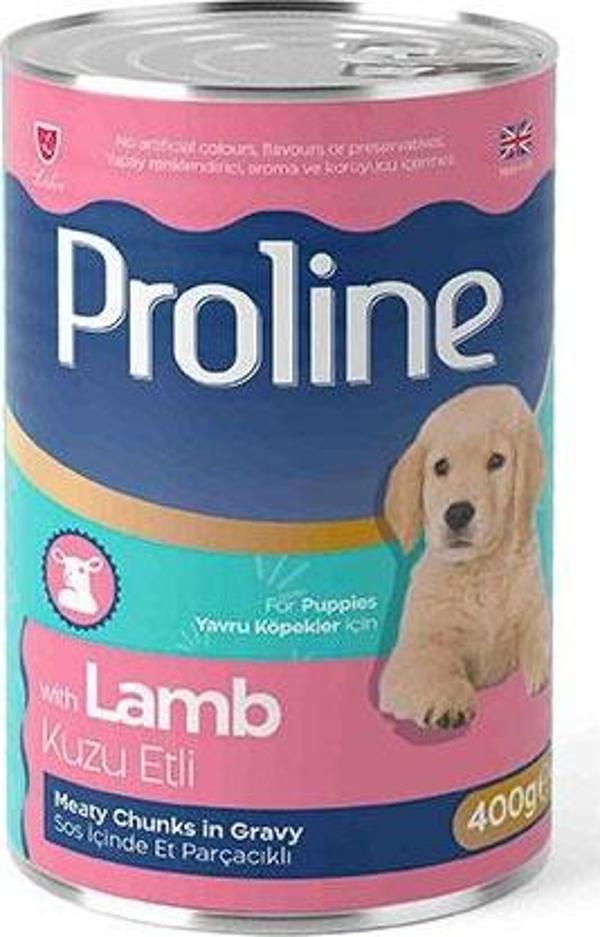 Proline Kuzu Etli Gravy Yavru Köpek Konservesi 6 Adet 400 Gr - Image 1