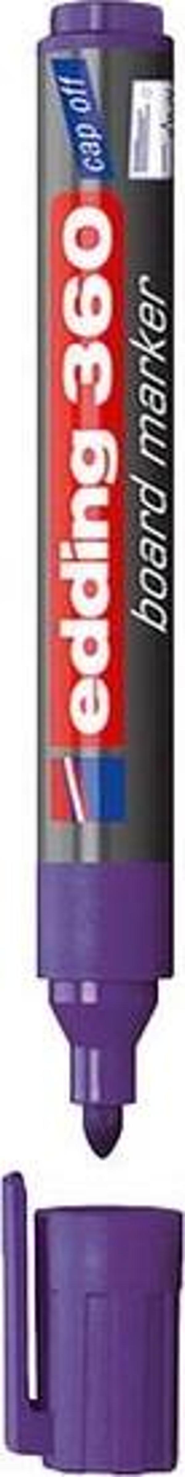 Edding Tahta Kalemi Cap Off Mor (E-360) - Image 1