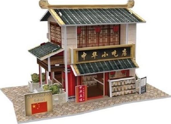 CubicFun 3D Puzzle Çin Restauranti W3129H - Image 1