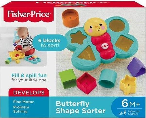 Fisher-Price FP Şekil Eşleştirme Arkadaşı Kelebek CDC22 - Image 1