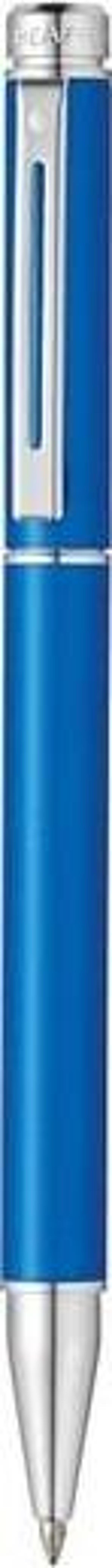 Sheaffer 200 Roller Kalem Mat Metalik Mavi Krom - Image 1
