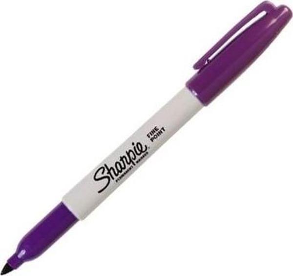 Sharpie Fine Permanent Yuvarlak Uç Mor Markör - Image 1