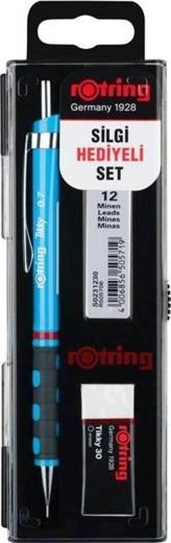 Rotring Tikky 0.7 mm Açık Mavi Versatil Okul Seti - Image 1