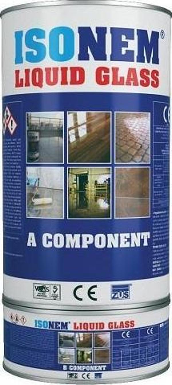 İsonem LiQuid Glass Şeffaf Parlak Su İzolasyonu 4 Kg - Image 1
