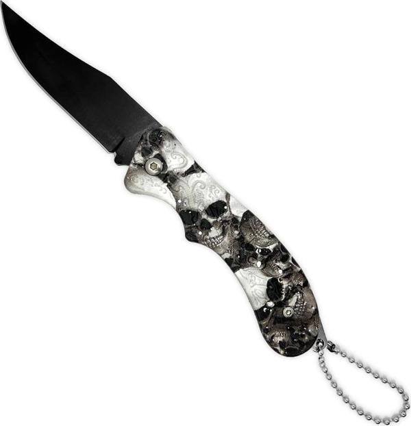 Savex Ejderha Desenli Cep Çakısı Gri (3837) - Image 1