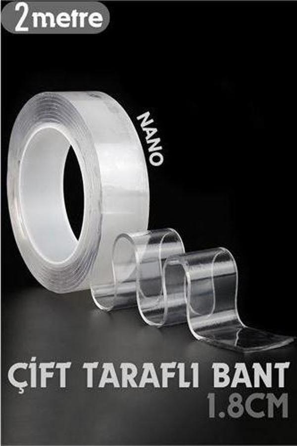 Findit 2 Metre Çift Taraflı Yapıştırıcı Bant Çivisiz Montaj - Image 1