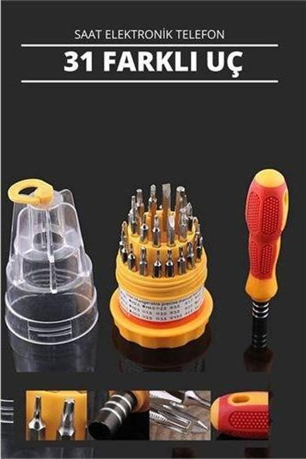 Findit FixIt 30 Uçlu Saat Elektronik Telefon Tamir Hassas Tornavida Seti - Image 1