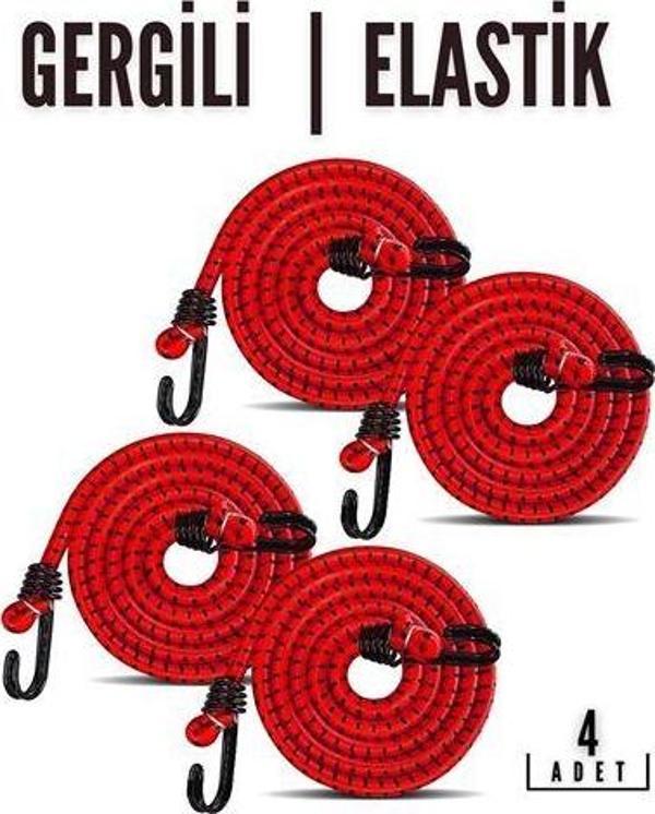 Findit Gergili Bagaj Lastiği 2 Kancalı 4 lü PAKET - Image 1
