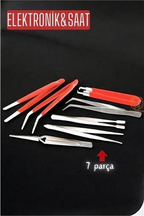 Findit Cımbız Seti 7 Parça Elektornikçi Cımbız Seti - Image 1