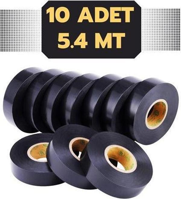 Findit Cinta 10 Adet Elektrik İzolasyon Bandı - Image 1