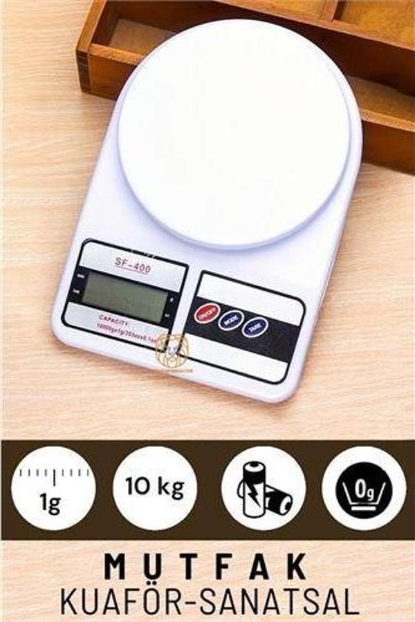 Findit Hassas Mutfak Terazisi Kuaför Terazisi 10 Kg - Image 1