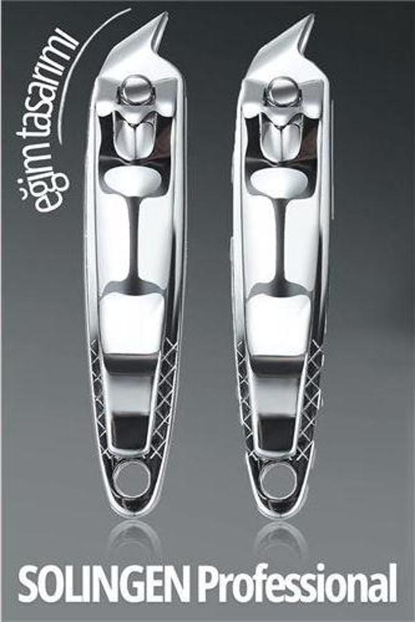 Findit Eğimli Tırnak Makası 2 li Set Solingen Profesyonel - Image 1