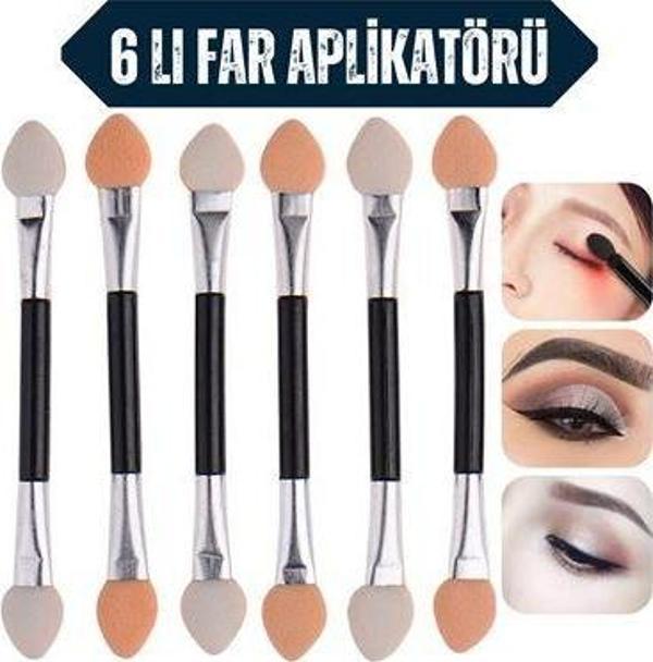 Findit Far Aplikatör Göz Makyaj Çubukları 6 ADET - Image 1