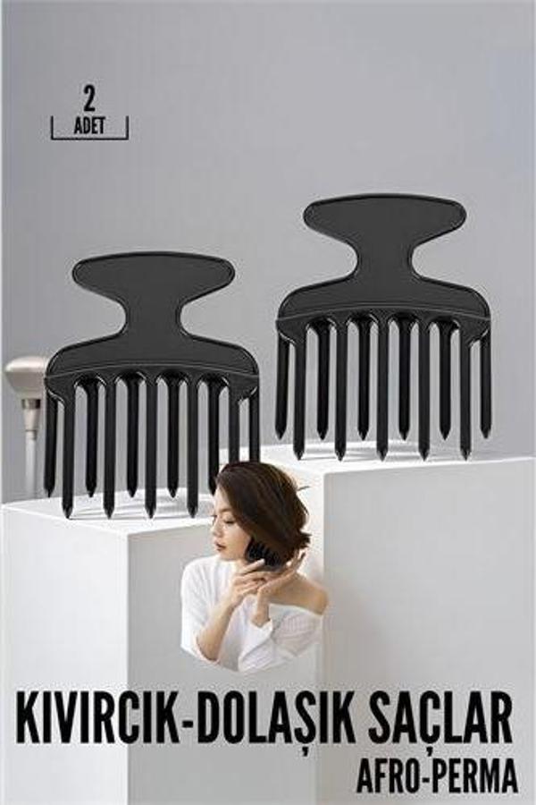 Findit Kıvırcık Saç Açıcı Afro Perma Tarağı - Image 1