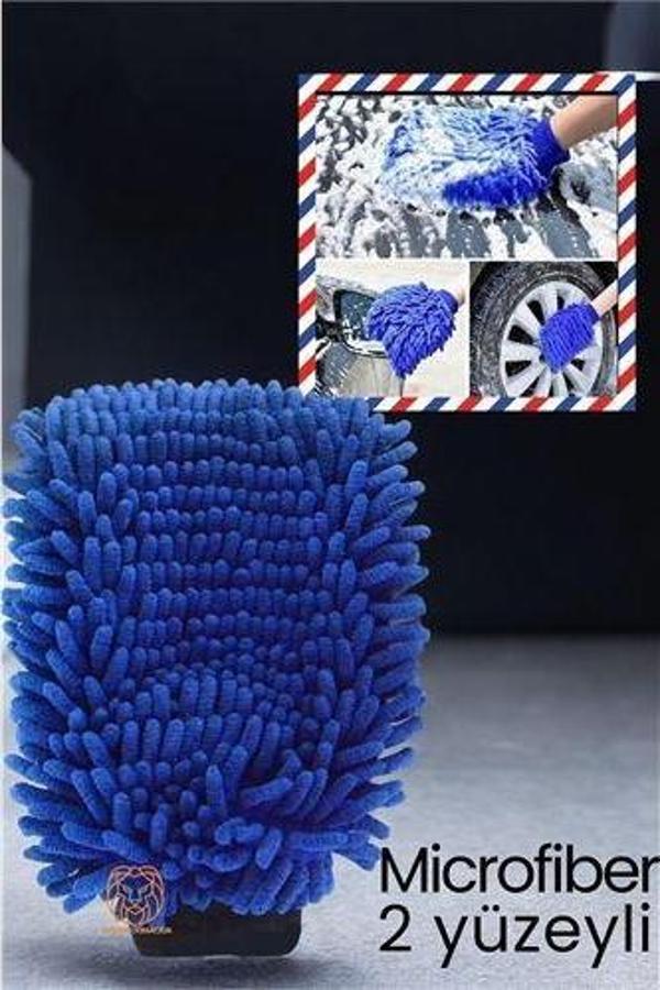 Findit Oto Yıkama Eldiveni Jant Torpido Temizlik Eldiveni Microfiber - Image 1