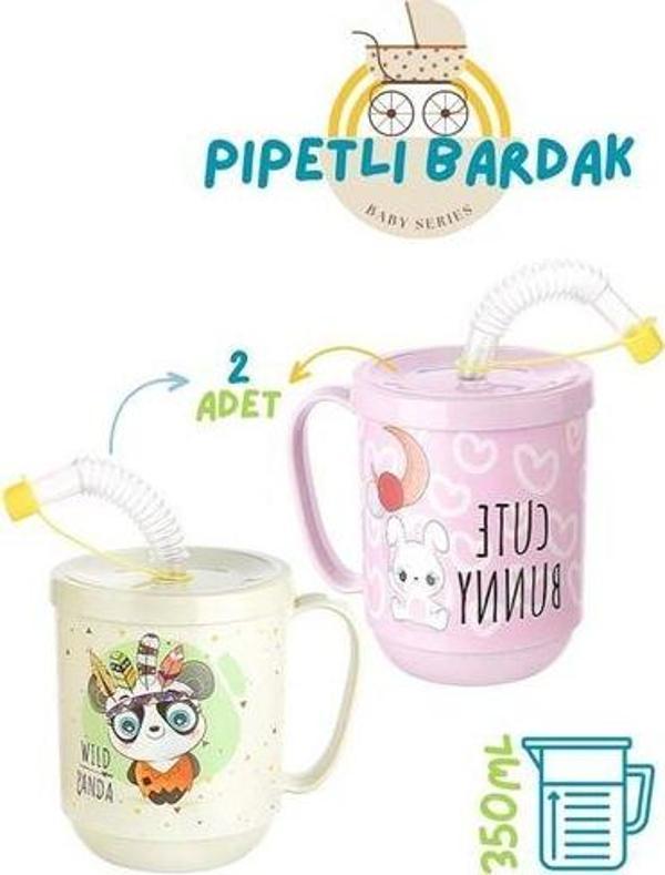 Findit Pipetli Bardak 2 li Momma Design - Image 1