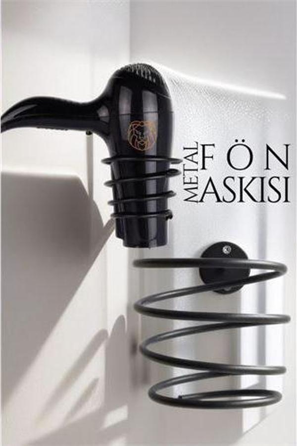 Findit Metal Fön Askısı SİYAH - Image 1