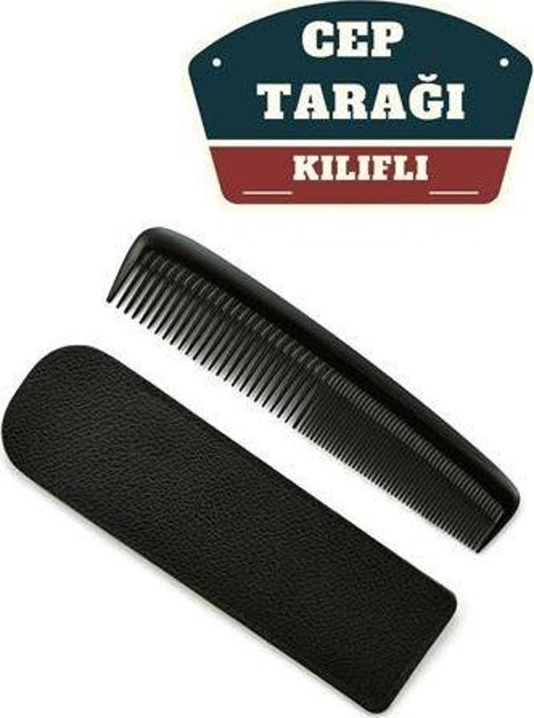 Findit Rodeo Kılıflı Karbon Cep Tarağı - Image 1