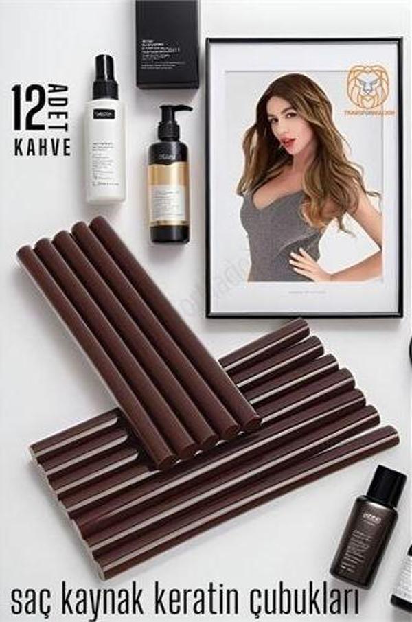 Findit Nano Keratin Kaynak Çubukları 12 ADET KAHVE Absolute - Image 1