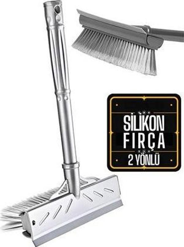 Findit Twin Fırçalı ve Silikon Uçlu Cam Sil Çekçek - Image 1