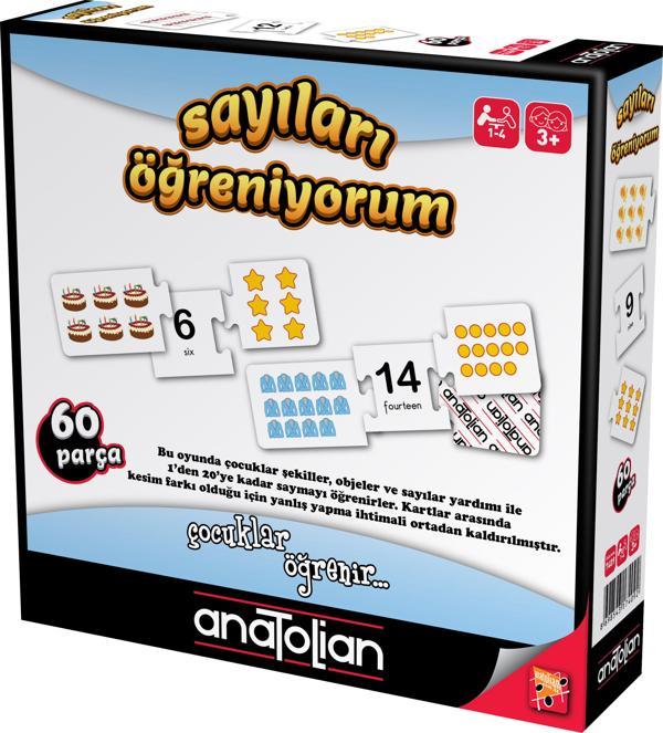 Anatolian Sayıları Öğreniyorum (60 Parça) 7409 - Image 1
