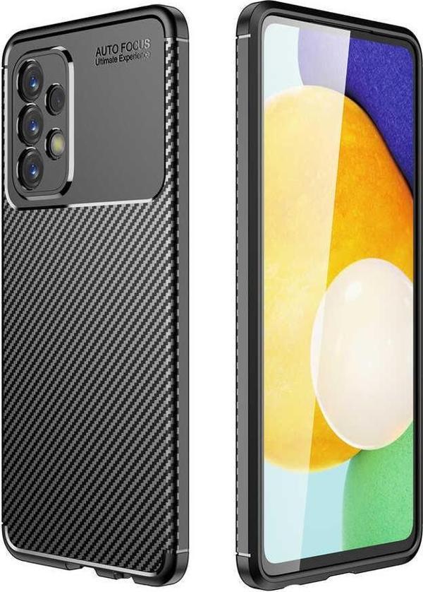 Samsung Galaxy A23 Kılıf Darbe Emici Uzun Ömürlü Parmak İzi Yapmaz Karbon Tasarım Negro Kılıf - Image 1