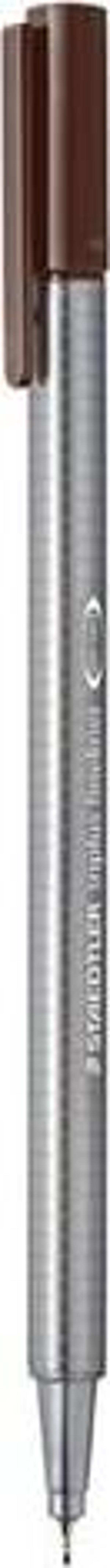 Staedtler Fineliner 0.3 mm Koyu Kahve Kalem - Image 1