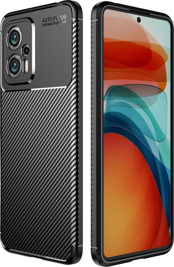 Xiaomi Poco X4 GT Kılıf Darbe Emici Uzun Ömürlü Parmak İzi Yapmaz Karbon Tasarım Negro Kılıf - Image 1