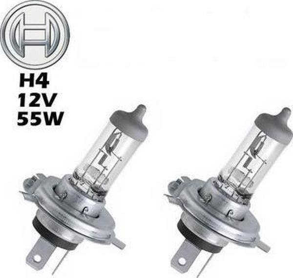 Bosch H4 12V 60/55W Far Ampülü 2 Adet Set - Image 1