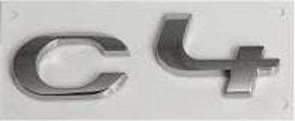 CİTROEN C4  II -  C4  YAZISI BAGAJ KAPUTU ÜZERİ   96731907DX - Image 1