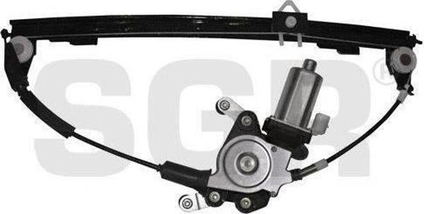 FIAT PALİO SİENA ALBEA  ÖN SOL CAM KRİKOSU MOTORLU  46736843 - Image 1