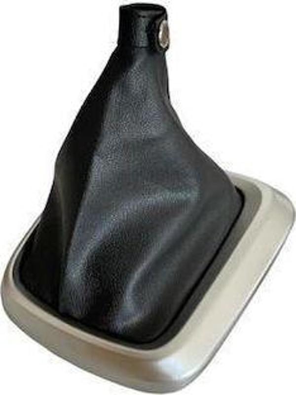 Fiat Egea için Vites Kolu Körüğü Siyah ( Gri Alt Çerçeve )   - Image 1