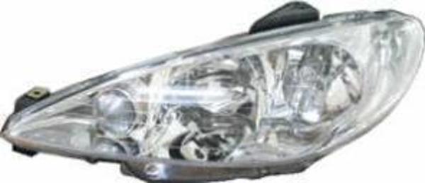 PEUGEOT 206  E.M. SAĞ FAR PARABOLİK  ORJİNAL                6205.S7 - Image 1