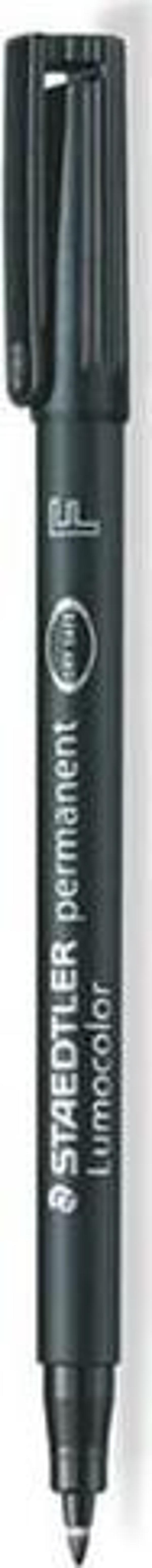 Staedtler Permanent F Siyah Kalem   - Image 1