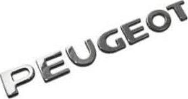 PEUGEOT 207 BAGAJ KAPAK ÜZERİ PEUGEOT YAZISI 207        8665PW - Image 1